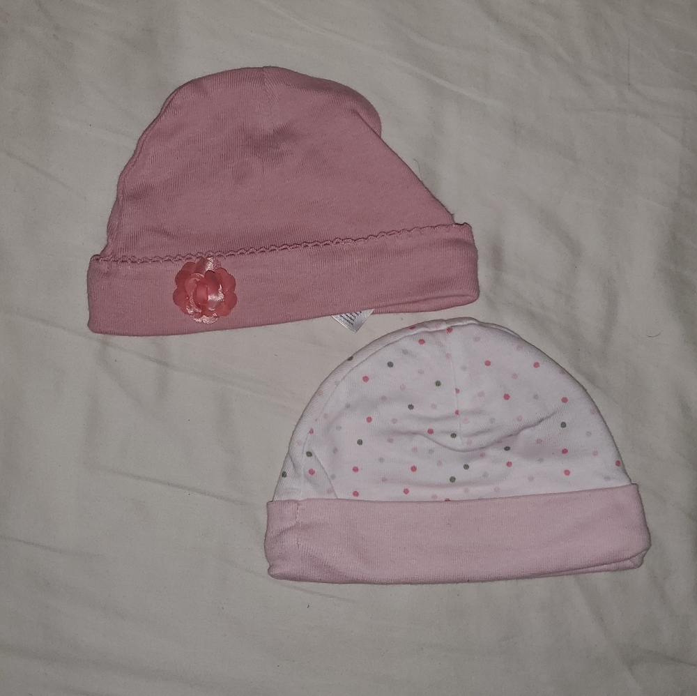 2 baby hat bundle